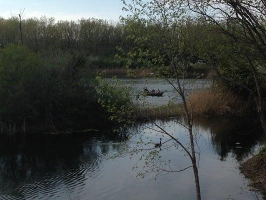 Quiet, serene.  Enjoy a day fishing!