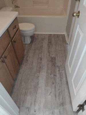 Flooring install