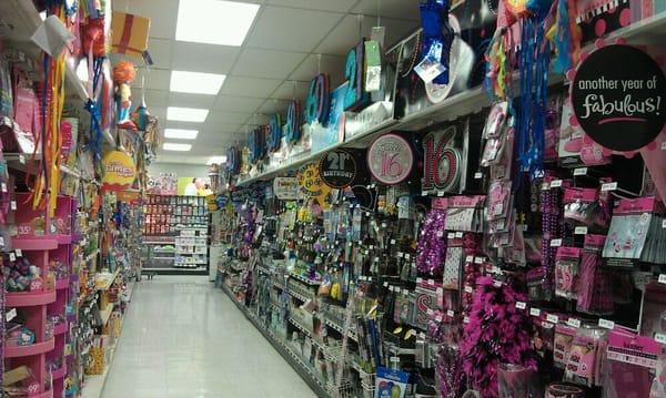 Clean party aisles