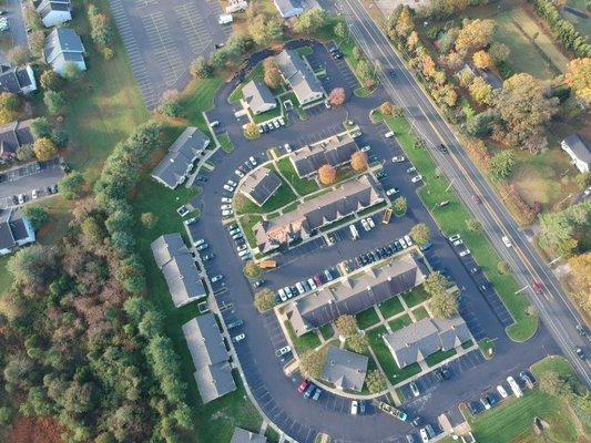 New roofs at Friesmill Pavilion