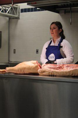 Learning all about pork alongside the National Pork Board at Swine University FIU Biscayne