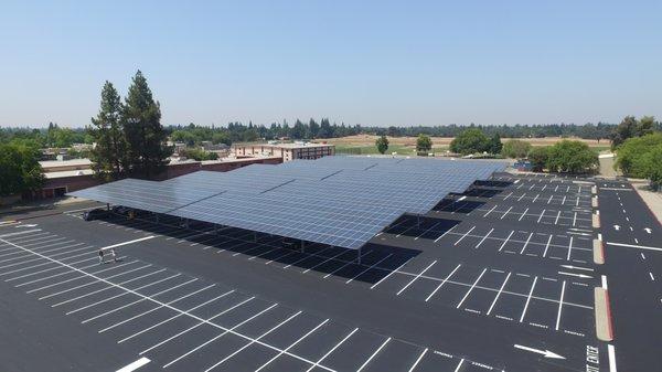 Bella Vista High School - Solar Carports