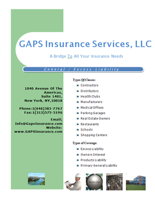 Excess / General Liability Coverage