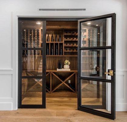 Home Remodel: Interior Metal Glass Door