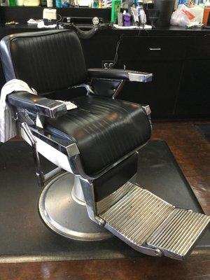 Come an sit on (Good Guy)Jacob The Barbers chair for a 5  Star experience