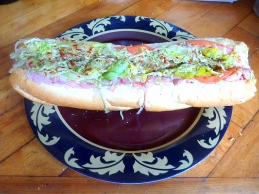 A classic Philly hoagie - pure awesomeness!!