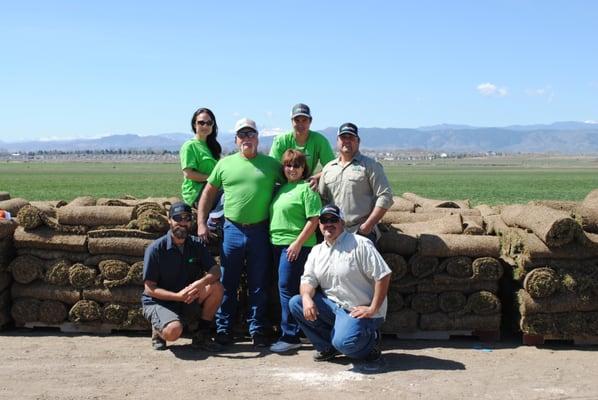 The Family and Owners of Turf Master Sod Farm