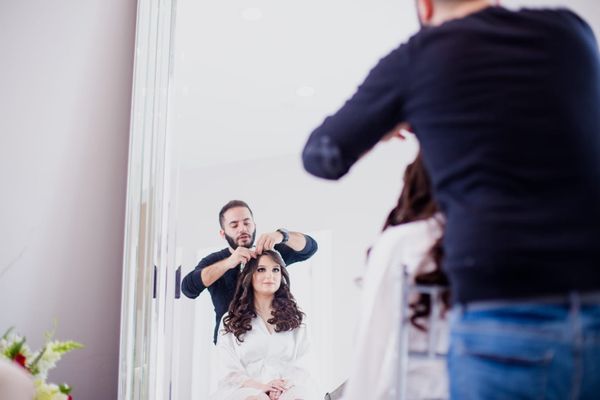 Bridal Hair done by Tony Maroun #tonysmaroun