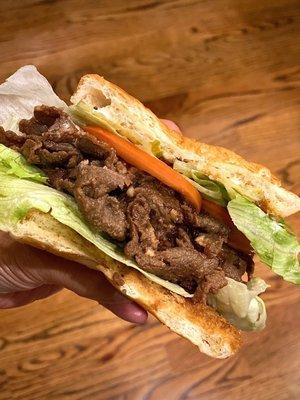 Bulgogi burger