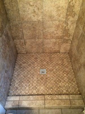 Custom shower