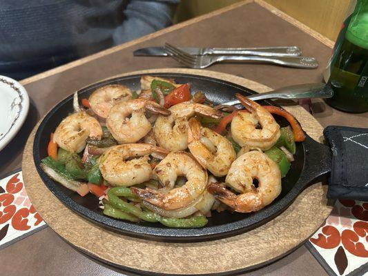 Shrimp Fajitas