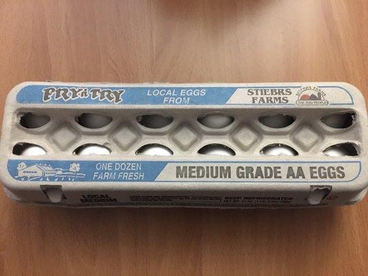 Medium Grade AA Eggs