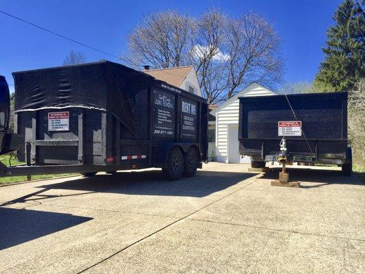 Driveway-Friendly Dumpsters