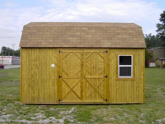 10x16 Lofted Garden Shed