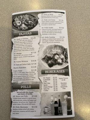 El Toro Menu Page 5