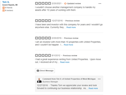 Positive reviews from our customers that Yelp has HIDDEN and refuses to post without us paying to advertise.  Corruption at its best!