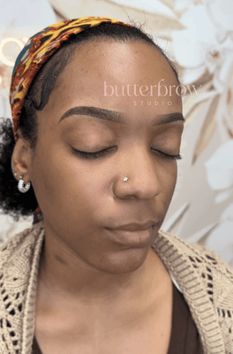 Fresh ombre brows/microshading