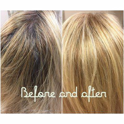 Beautifully Blonde! Just what my client wanted in her spring time hair color!!!