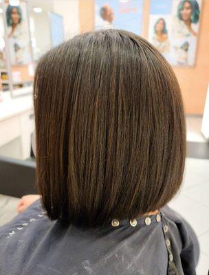 Bob Haircut
Treatment