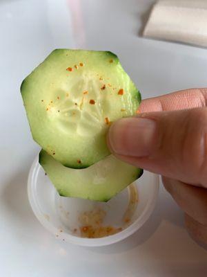 Delicious Tajin Cucumbers