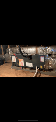 Air Handler installation in an Attic