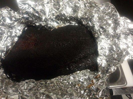 Hickory smoked brisket