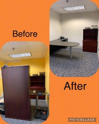 Office change of paint color