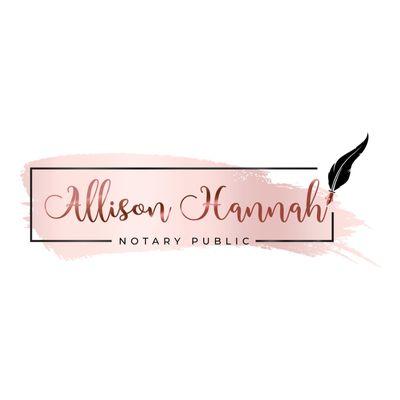 Allison Hannah-Mobile Notary Public