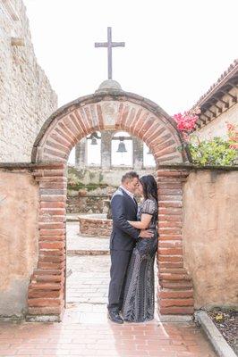 Anniversary photo session 2.10.19 @Mission San Juan Capistrano.