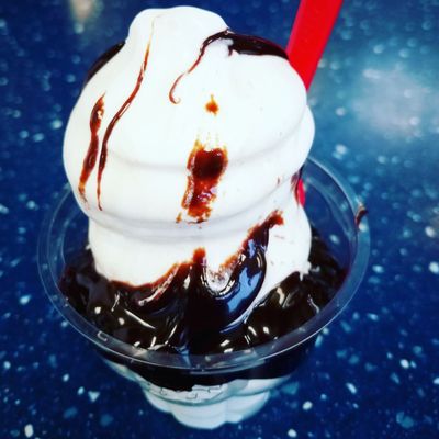 It wouldn't truly be summer without a hot fudge sundae!!