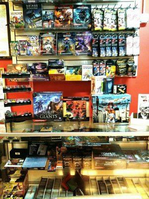 Back In Stock: Heroclix, Magic the Gathering, Pokemon, and Dungeons and Dragons.