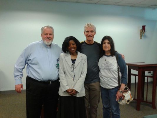 My new friends at the Interfaith Chapel