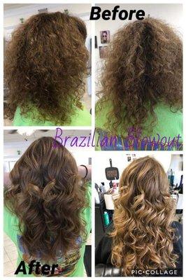 Brazilian blowout...