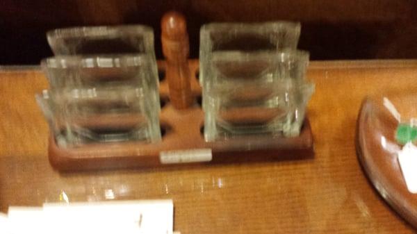 Six ashtrays at 140.00. You be the judge. Overpriced?