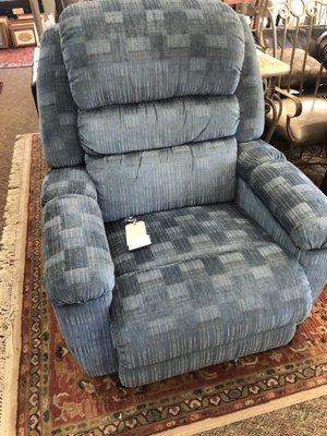 Lazy Boy Recliner $250.00 with heat and massage.