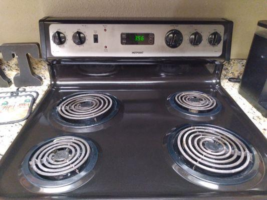 Stove top clean