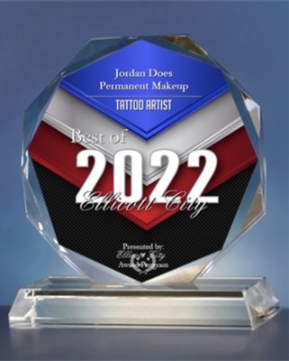 An award I won in 2022 for my work