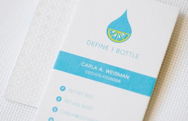 Print Design | Eco-Chic Water Bottle | Photograph by Caroline Tran