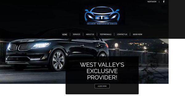 Our new website is up come check it would https://exclusivetransportationservices.com/