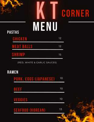 Kt Corner: Pasta & Ramen