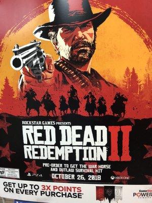 7/9/18. Monday afternoon. I dig Red Dead!!