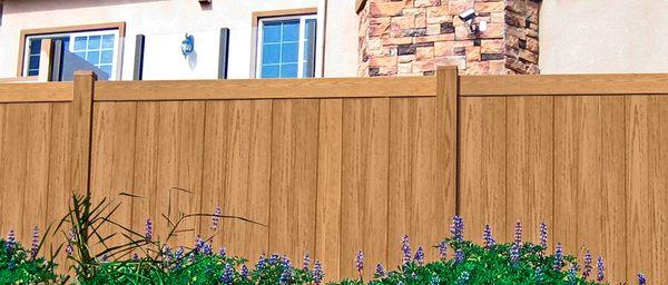 Duragrain Vinyl Fencing