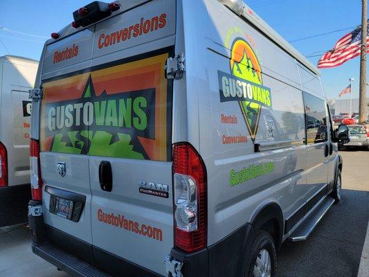 GustoVans campervan rentals.