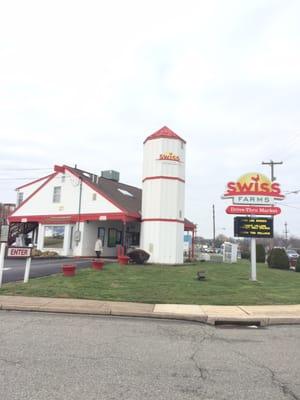 In DELCO you can get your bread milk eggs bacon ice cream etc at a drive through store.