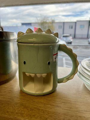 Cute dinosaur mug