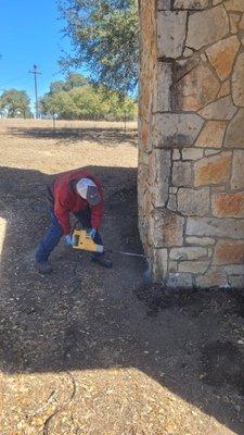 Just a full Termite job we did in blanco tx