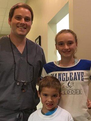 Happy new patients in Vancleave with Dr. Wheeler