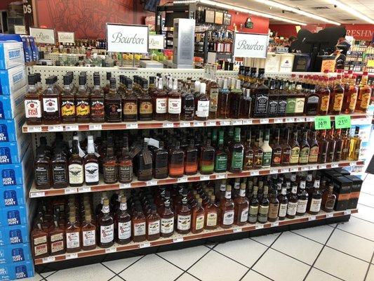 Our Liquor Section