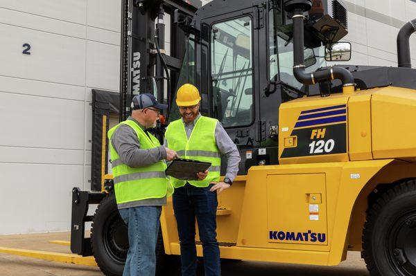 Komatsu Forklift Training