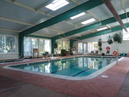 Heated indoor pool